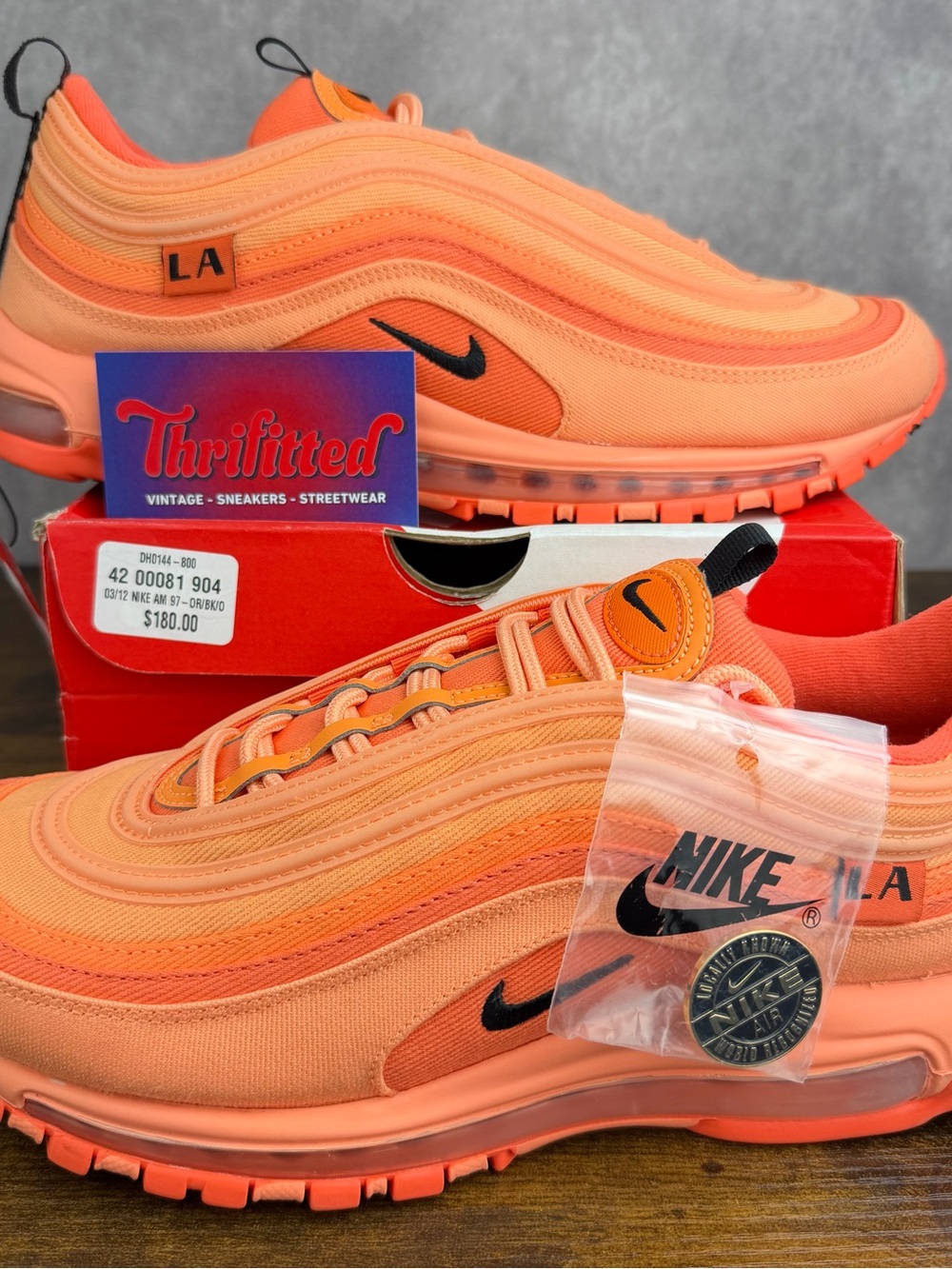 NEW Nike Air Max 97 City Special Los Angeles Size 11 DH0144-800 Men’s Shoes Rare